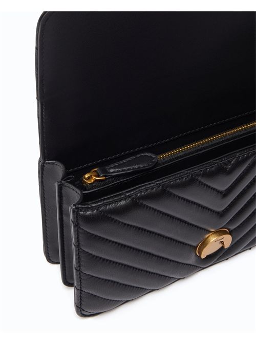 Borsa piccola a tracolla Love Bag One Chevron New Buckle PINKO | 107620A0GK/Z99Q